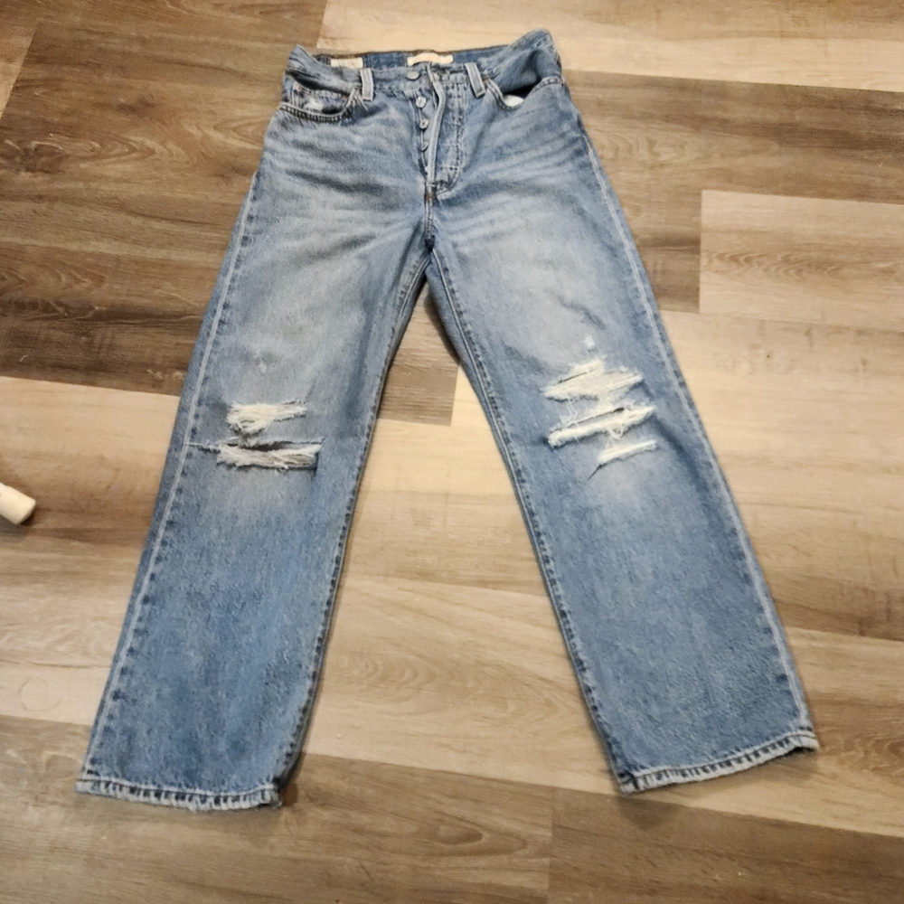Levi's Light Blue Flare Jeans